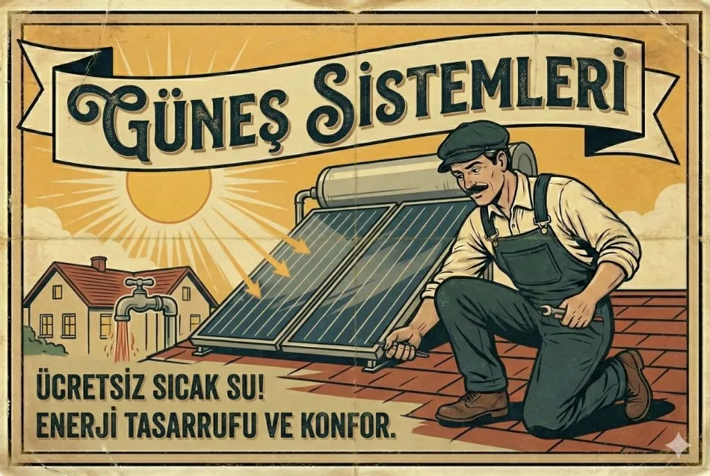 Güneş Enerjisi Sistemleri Poster