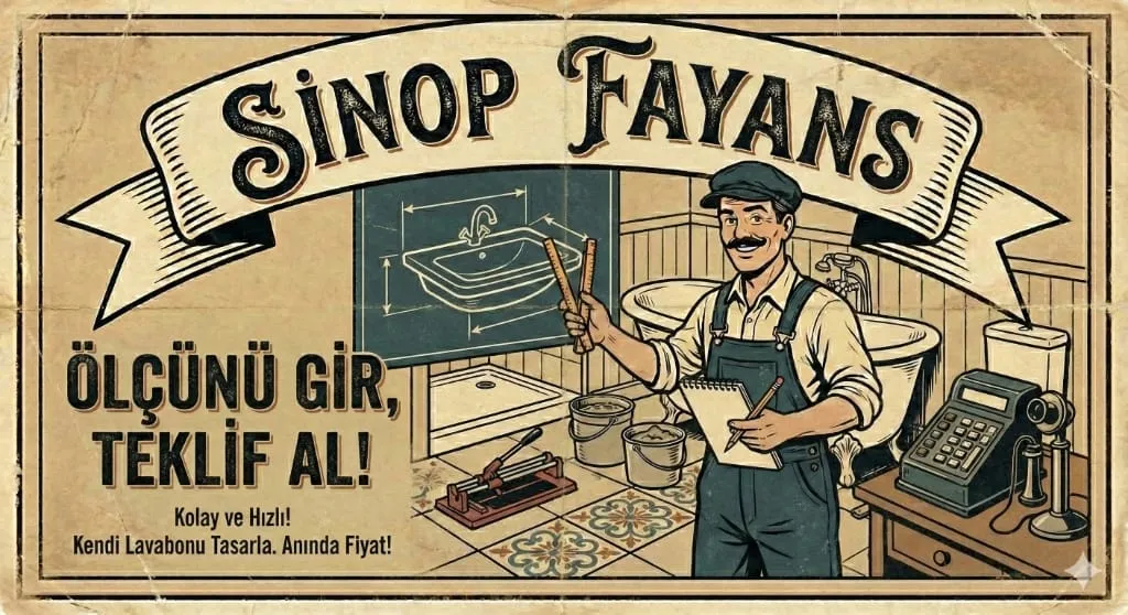 Ölçünü Gir, Teklif Al - Sinop Fayans