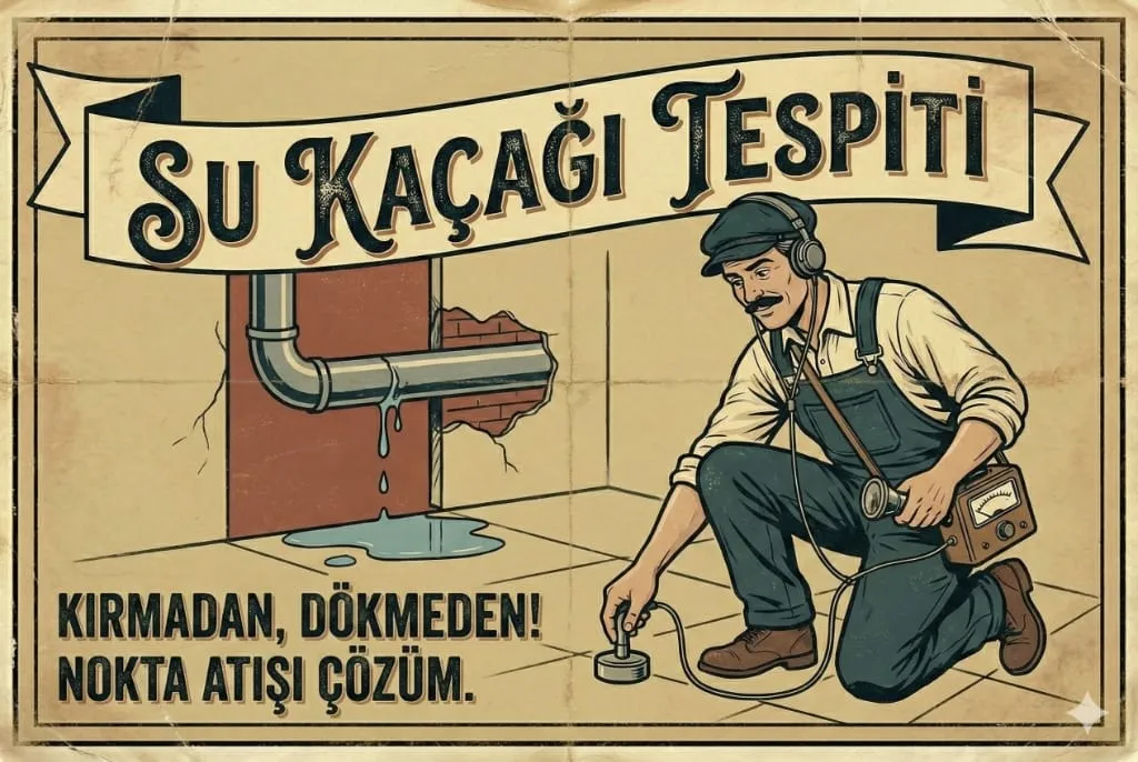 Su Kaçağı Tespiti - Kırmadan, Dökmeden! Nokta Atışı Çözüm